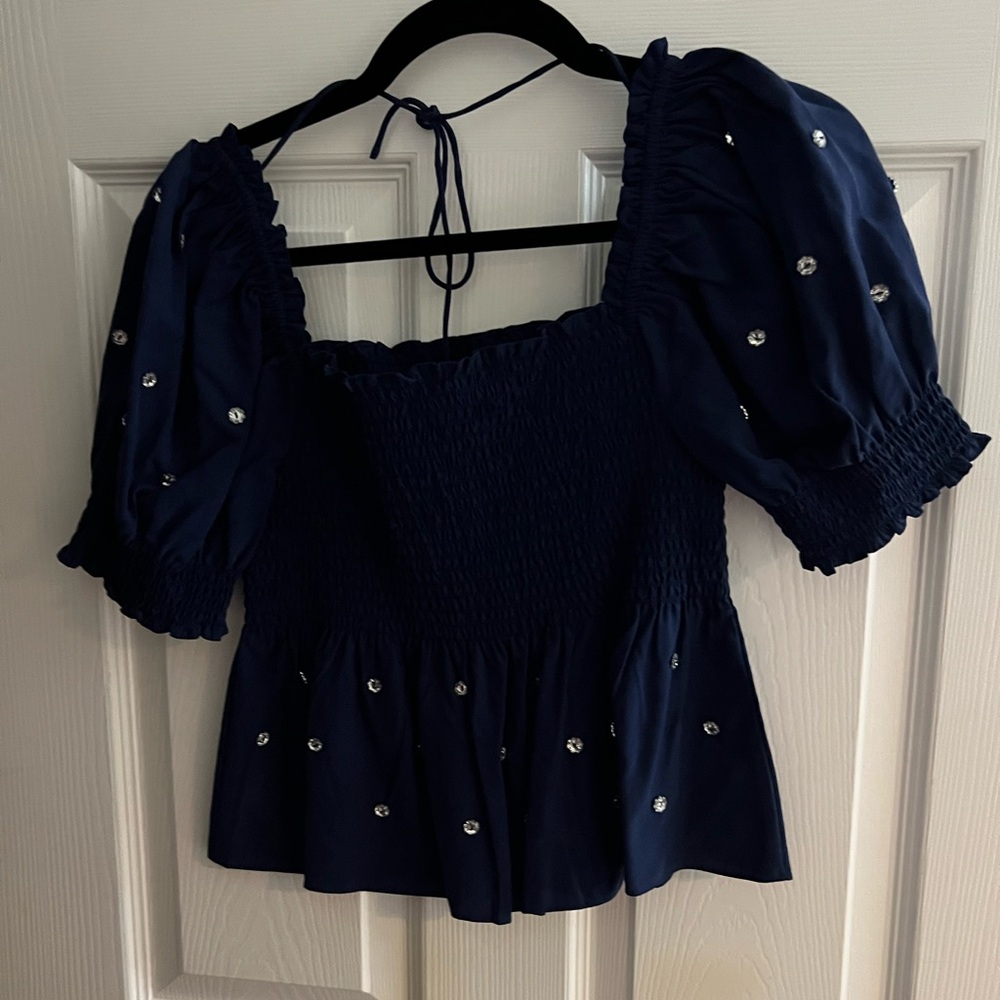 Hill House Jeweled Jammie Top